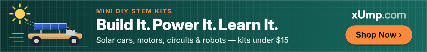 Mini DIY STEM kits at xUmp.com