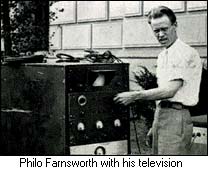 Farnsworth with his television