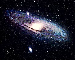 Photo of a spiral galaxy - NASA