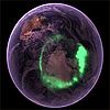 Image: Spacecraft Pick up Earthly Aurora