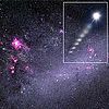 Image:  Speeding Star Observed with VLT Hints at Massive Black Hole