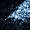 Image: Suspected Asteroid Crash Leaves Odd Debris Trail