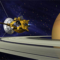 <p>
	Artist concept of Cassini spacecraft.</p>
<p>
	Image credit: NASA/JPL</p>
