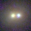 Image: New view of distant colliding galaxies captured by Keck laser system