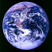 <p>
	Planet Earth</p>
<p>
	Image courtesy: NASA</p>
