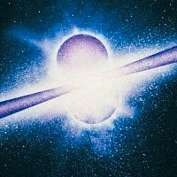 <p>
	Gamma-ray burst</p>
<p>
	Image credit: Michigan Tech</p>
