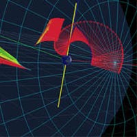 After some 400 years of relative stability, Earth's North Magnetic Pole has moved nearly 1,100 kilometers out into the Arctic Ocean during the last century and at its present rate could move from northern Canada to Siberia within the next half-century.<br/>
<br/>
Image courtesy: NASA<br/>
<br/>
<br/>