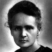 Marie Curie<br/>
<br/>
Image courtesy: NIST<br/>