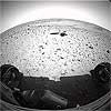 Image: Spirit Rolls All Six Wheels Onto Martian Soil