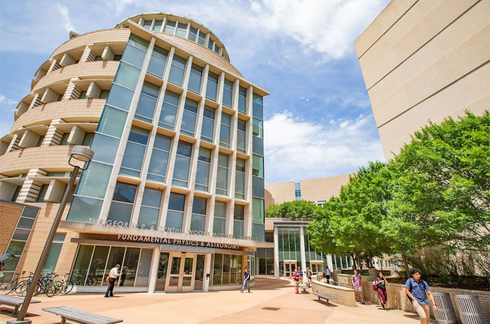 <p>The Mitchell Physics Building on the Texas A&M campus.</p>

<p>Image courtesy: Texas A&M Division of Marketing & Communications</p>
