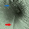 Image: Meteorite Shockwaves Trigger Dust Avalanches on Mars