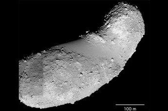 Image: Researchers find water in samples from asteroid Itokawa