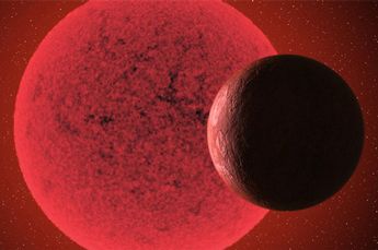 Image: A new super-Earth detected orbiting a red dwarf star