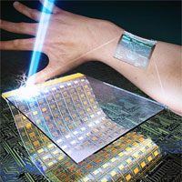 <p>This image shows ultrathin, flexible, and transparent oxide thin-film transistors produced via the ILLO process.</p>

<p>Image courtesy: KAIST</p>
